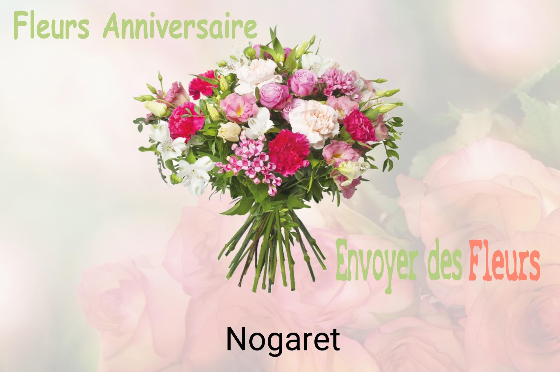 Bouquet de fleurs d’anniversaire livré à Nogaret