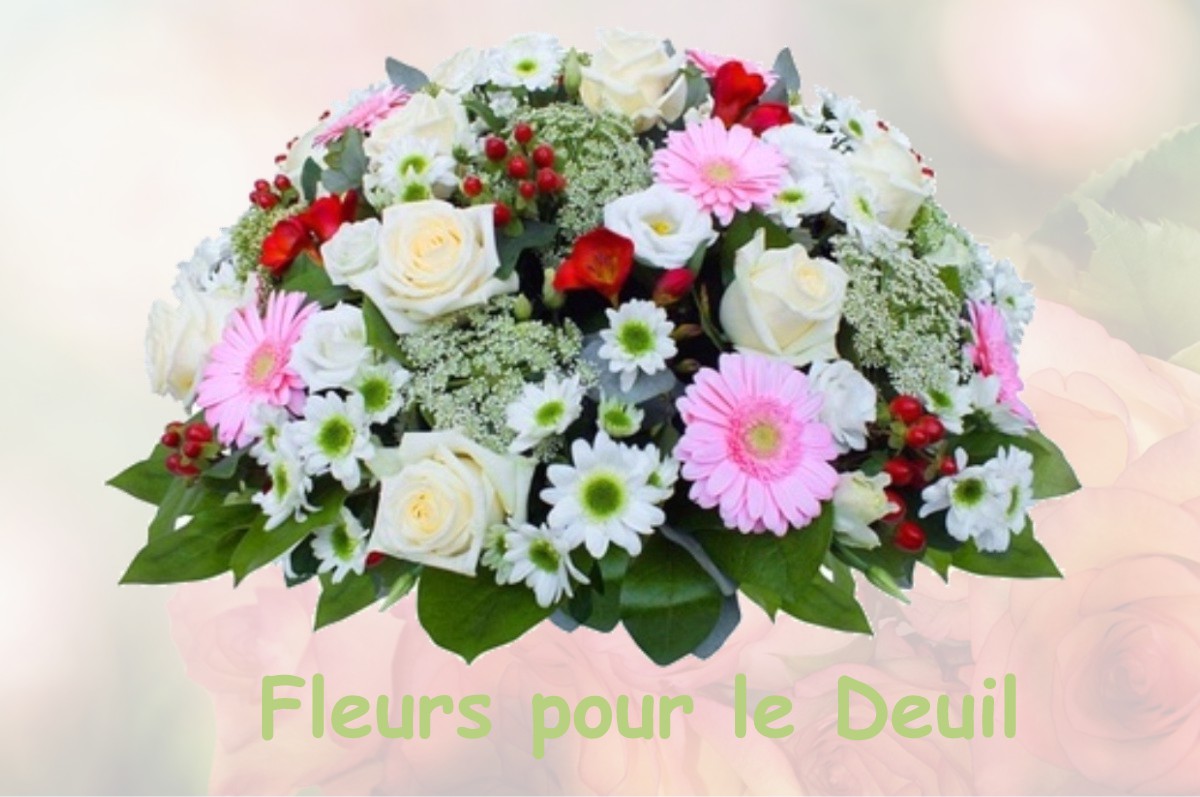 fleurs deuil NOGARET